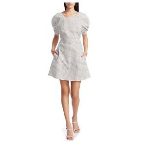 Baum und Pferdgarten Adalane Puff-Sleeve Mini Dress Size 10/ EU 40